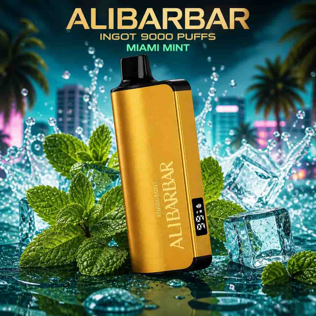 ALIBARBAR INGOT 9000 PUFFS-MIAMI MINT